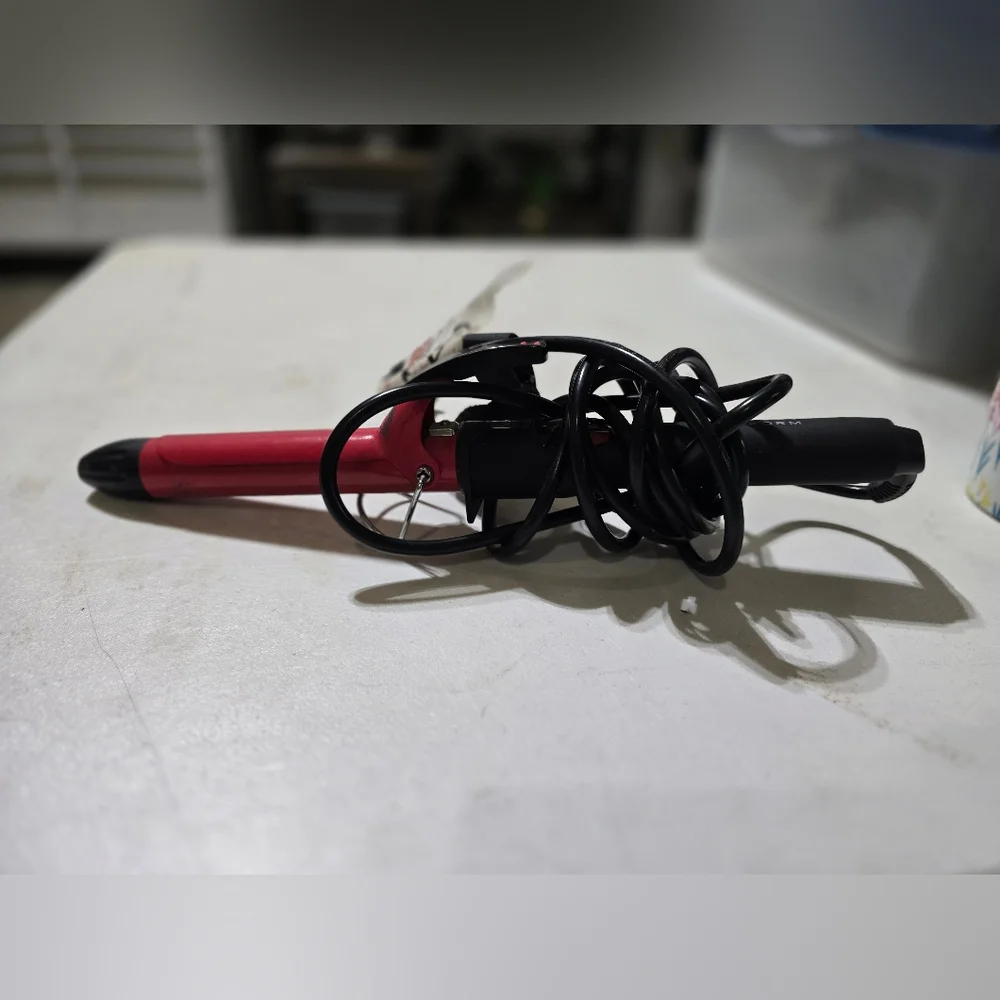 FHI Heat Curling Iron, Platform Bounce Pro, Red And Black